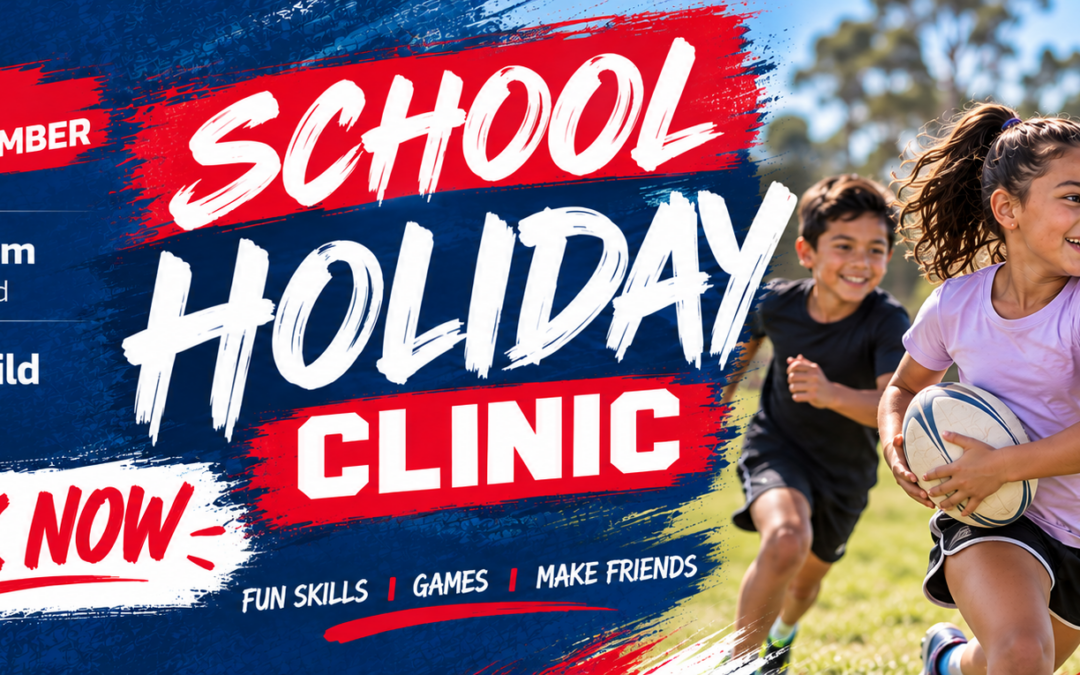 School Holiday Clinic: 5 – 10 years old